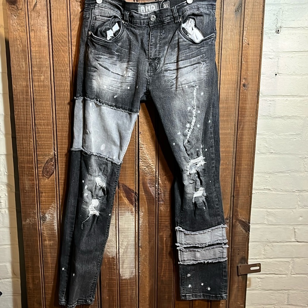 AHP distressed jeans